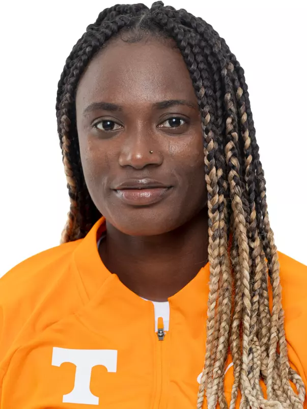 KNOXVILLE, TN - August 21, 2024 - Victoria Aransiola of the Tennessee Volunteers headshot taken in Knoxville, TN. Photo By Andrew Ferguson/Tennessee Athletics