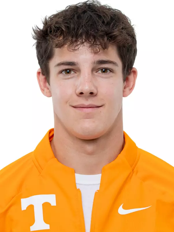 KNOXVILLE, TN - August 21, 2024 - Harry Barton of the Tennessee Volunteers headshot taken in Knoxville, TN. Photo By Andrew Ferguson/Tennessee Athletics