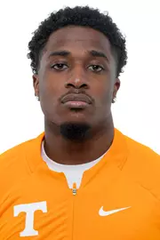 KNOXVILLE, TN - August 21, 2024 - Andrew Brown of the Tennessee Volunteers headshot taken in Knoxville, TN. Photo By Andrew Ferguson/Tennessee Athletics