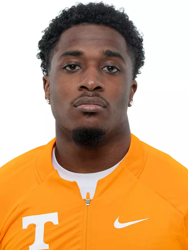 KNOXVILLE, TN - August 21, 2024 - Andrew Brown of the Tennessee Volunteers headshot taken in Knoxville, TN. Photo By Andrew Ferguson/Tennessee Athletics