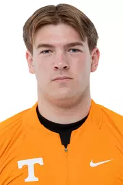 KNOXVILLE, TN - August 21, 2023 - John Bruder of the Tennessee Volunteers headshot taken in Knoxville, TN. Photo By Andrew Ferguson/Tennessee Athletics
