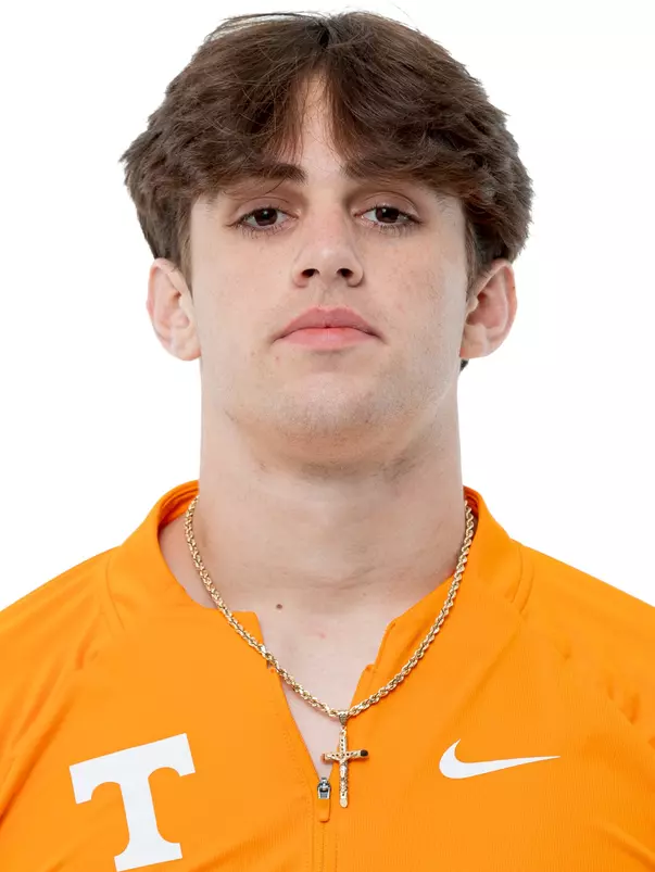 KNOXVILLE, TN - August 21, 2023 - Kevin Burr of the Tennessee Volunteers headshot taken in Knoxville, TN. Photo By Andrew Ferguson/Tennessee Athletics