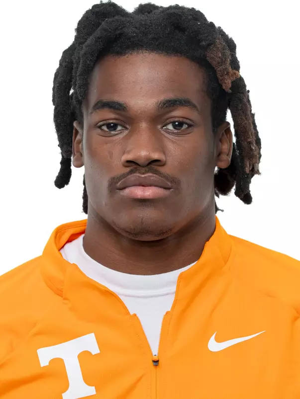 KNOXVILLE, TN - August 21, 2024 - Traunard Folson of the Tennessee Volunteers headshot taken in Knoxville, TN. Photo By Andrew Ferguson/Tennessee Athletics