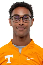 KNOXVILLE, TN - August 15, 2024 - Yonas Haile of the Tennessee Volunteers headshot taken in Knoxville, TN. Photo By Emma Ramsey/Tennessee Athletics