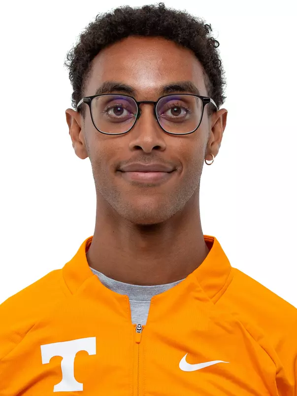 KNOXVILLE, TN - August 15, 2024 - Yonas Haile of the Tennessee Volunteers headshot taken in Knoxville, TN. Photo By Emma Ramsey/Tennessee Athletics