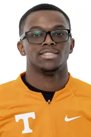 KNOXVILLE, TN - August 21, 2023 - Javonte Harding of the Tennessee Volunteers headshot taken in Knoxville, TN. Photo By Andrew Ferguson/Tennessee Athletics