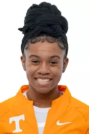 KNOXVILLE, TN - August 21, 2024 - Kaniya Johnson of the Tennessee Volunteers headshot taken in Knoxville, TN. Photo By Andrew Ferguson/Tennessee Athletics