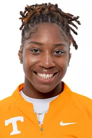 KNOXVILLE, TN - August 21, 2024 - Yahnari Lyons of the Tennessee Volunteers headshot taken in Knoxville, TN. Photo By Andrew Ferguson/Tennessee Athletics