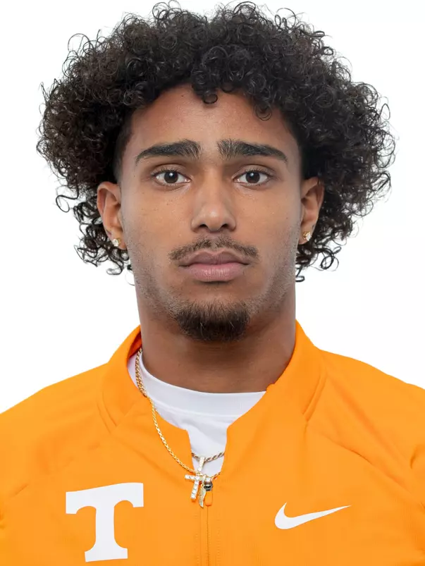 KNOXVILLE, TN - August 21, 2024 - Dustin Moore of the Tennessee Volunteers headshot taken in Knoxville, TN. Photo By Andrew Ferguson/Tennessee Athletics