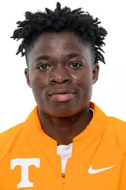 KNOXVILLE, TN - August 21, 2024 - Elo Okpah of the Tennessee Volunteers headshot taken in Knoxville, TN. Photo By Andrew Ferguson/Tennessee Athletics