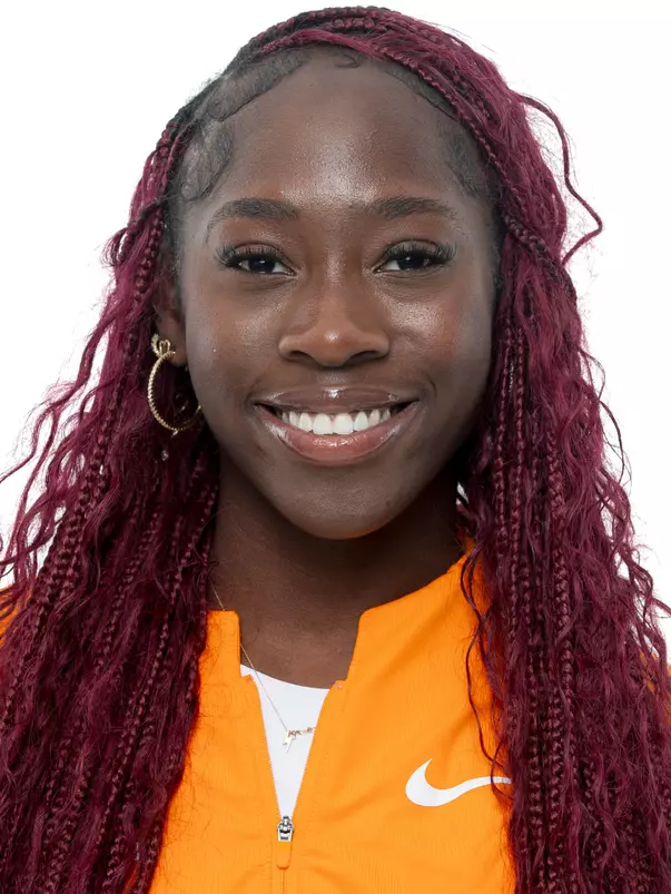 KNOXVILLE, TN - August 21, 2024 - Javonya Valcourt of the Tennessee Volunteers headshot taken in Knoxville, TN. Photo By Andrew Ferguson/Tennessee Athletics