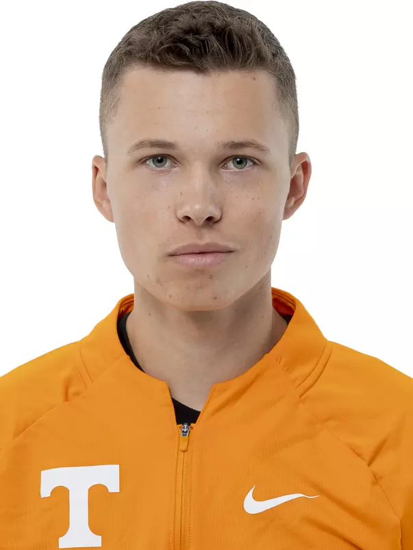 KNOXVILLE, TN - August 21, 2023 - Pavel Vinduska of the Tennessee Volunteers headshot taken in Knoxville, TN. Photo By Andrew Ferguson/Tennessee Athletics