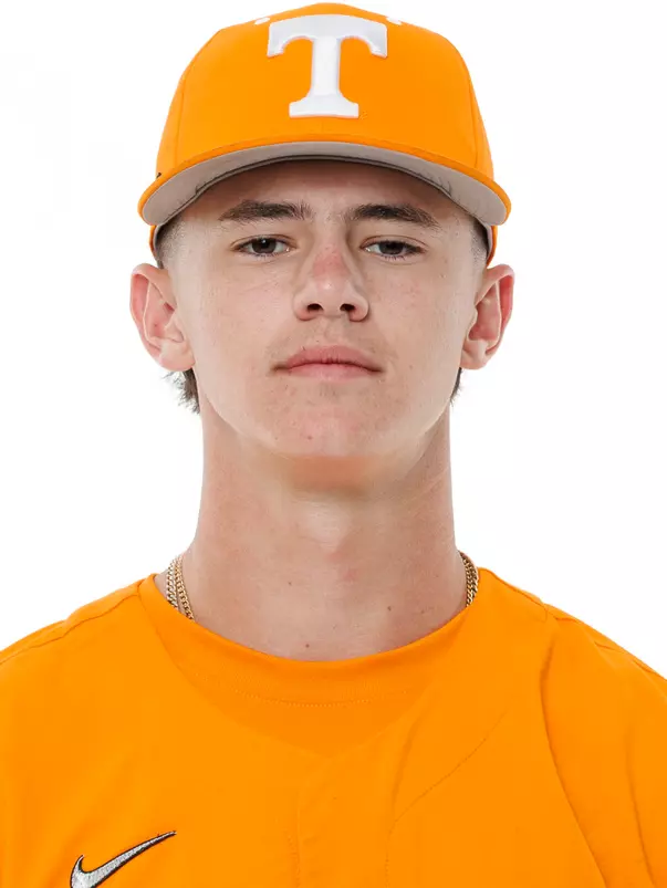 KNOXVILLE, TN - October 02, 2025 - Pitcher Cam Appenzeller #19 of the Tennessee Volunteers headshot taken in Knoxville, TN. Photo By Kate Luffman/Tennessee Athletics