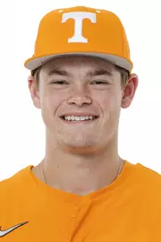 KNOXVILLE, TN - October 02, 2025 - Pitcher Ethan Baiotto #28 of the Tennessee Volunteers headshot taken in Knoxville, TN. Photo By Kate Luffman/Tennessee Athletics