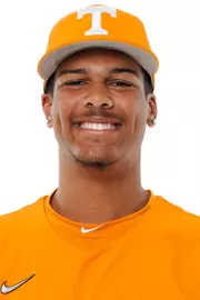 KNOXVILLE, TN - October 02, 2025 - Pitcher/Outfielder Blaine Brown #1 of the Tennessee Volunteers headshot taken in Knoxville, TN. Photo By Kate Luffman/Tennessee Athletics