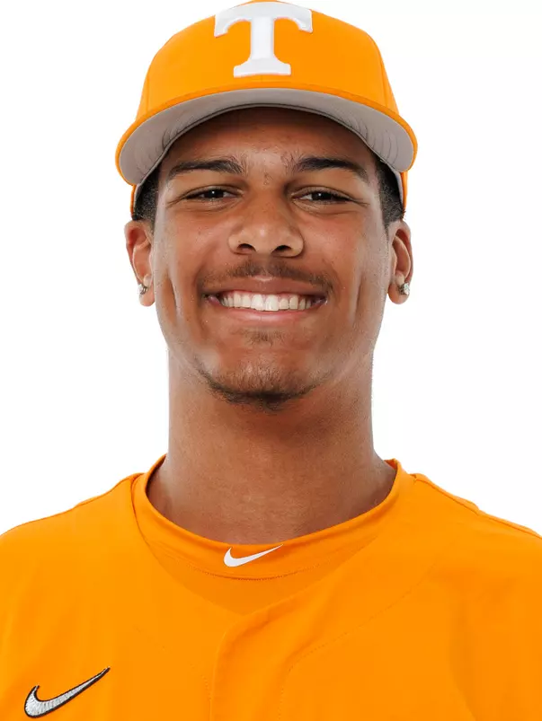 KNOXVILLE, TN - October 02, 2025 - Pitcher/Outfielder Blaine Brown #1 of the Tennessee Volunteers headshot taken in Knoxville, TN. Photo By Kate Luffman/Tennessee Athletics