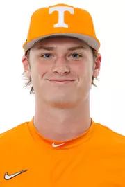 KNOXVILLE, TN - October 02, 2025 - Catcher Levi Clark #16 of the Tennessee Volunteers headshot taken in Knoxville, TN. Photo By Kate Luffman/Tennessee Athletics