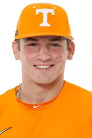 KNOXVILLE, TN - October 02, 2025 - Outfielder Nate Eisfelder #17 of the Tennessee Volunteers headshot taken in Knoxville, TN. Photo By Kate Luffman/Tennessee Athletics