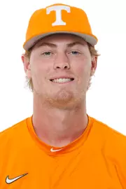 KNOXVILLE, TN - October 02, 2025 - Infielder Blake Grimmer #14 of the Tennessee Volunteers headshot taken in Knoxville, TN. Photo By Kate Luffman/Tennessee Athletics