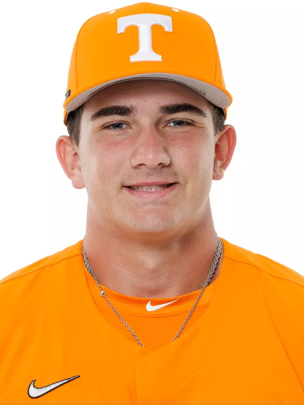 KNOXVILLE, TN - October 02, 2025 - Infielder/Outfielder Evan Hankins #12 of the Tennessee Volunteers headshot taken in Knoxville, TN. Photo By Kate Luffman/Tennessee Athletics
