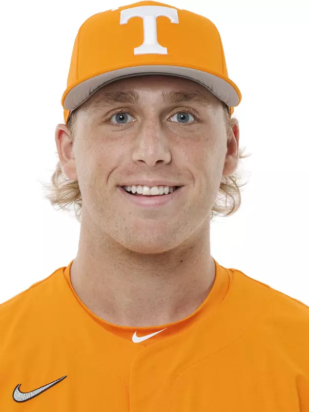 KNOXVILLE, TN - October 02, 2025 - Pitcher Mark Hindy #7 of the Tennessee Volunteers headshot taken in Knoxville, TN. Photo By Kate Luffman/Tennessee Athletics
