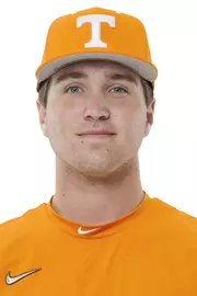 KNOXVILLE, TN - October 02, 2025 - Pitcher Brayden Krenzel #34 of the Tennessee Volunteers headshot taken in Knoxville, TN. Photo By Kate Luffman/Tennessee Athletics