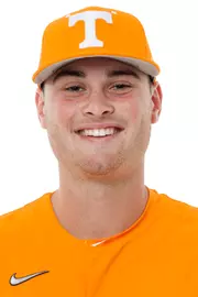 KNOXVILLE, TN - October 02, 2025 - Catcher Stone Lawless #27 of the Tennessee Volunteers headshot taken in Knoxville, TN. Photo By Kate Luffman/Tennessee Athletics