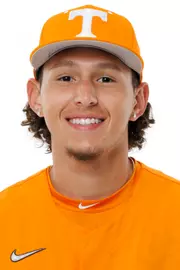 KNOXVILLE, TN - October 02, 2025 - Infielder Manny Marin #4 of the Tennessee Volunteers headshot taken in Knoxville, TN. Photo By Kate Luffman/Tennessee Athletics