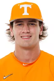 KNOXVILLE, TN - October 02, 2025 - Catcher/Outfielder Cash Williams #35 of the Tennessee Volunteers headshot taken in Knoxville, TN. Photo By Kate Luffman/Tennessee Athletics