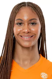 KNOXVILLE, TN - June 04, 2025 - Middle blocker Zoë Humphrey #24 of the Tennessee Lady Volunteers headshot taken in Knoxville, TN. Photo By Andrew Ferguson/Tennessee Athletics
