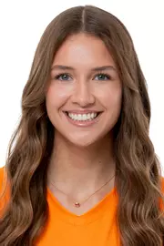 KNOXVILLE, TN - June 04, 2025 - Defensive specialist Sydney Jaynes #14 of the Tennessee Lady Volunteers headshot taken in Knoxville, TN. Photo By Andrew Ferguson/Tennessee Athletics