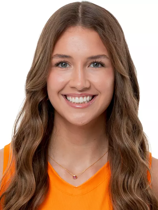 KNOXVILLE, TN - June 04, 2025 - Defensive specialist Sydney Jaynes #14 of the Tennessee Lady Volunteers headshot taken in Knoxville, TN. Photo By Andrew Ferguson/Tennessee Athletics