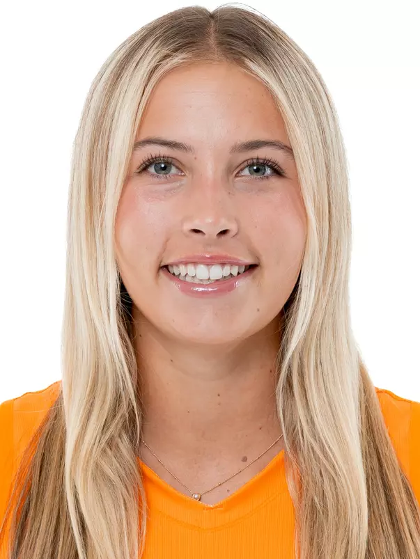 KNOXVILLE, TN - June 04, 2025 - Outside hitter Cate Schnell #23 of the Tennessee Lady Volunteers headshot taken in Knoxville, TN. Photo By Andrew Ferguson/Tennessee Athletics