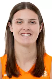 KNOXVILLE, TN - June 04, 2025 - Middle blocker Chelsea Sutton #16 of the Tennessee Lady Volunteers headshot taken in Knoxville, TN. Photo By Andrew Ferguson/Tennessee Athletics