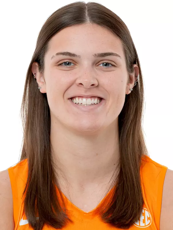 KNOXVILLE, TN - June 04, 2025 - Middle blocker Chelsea Sutton #16 of the Tennessee Lady Volunteers headshot taken in Knoxville, TN. Photo By Andrew Ferguson/Tennessee Athletics