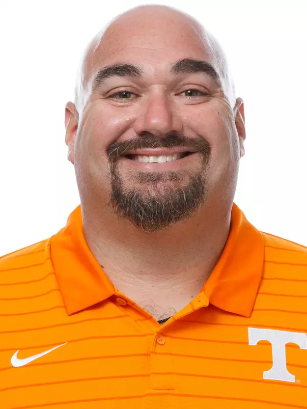 KNOXVILLE, TN - August 21, 2025 - Assistant Coach Jeff Chakouian of the Tennessee Volunteers headshot taken in Knoxville, TN. Photo By Kate Luffman/Tennessee Athletics
