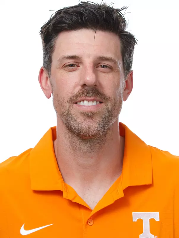 KNOXVILLE, TN - August 21, 2025 - Head Cross Country Coach Justin Duncan of the Tennessee Volunteers headshot taken in Knoxville, TN. Photo By Kate Luffman/Tennessee Athletics