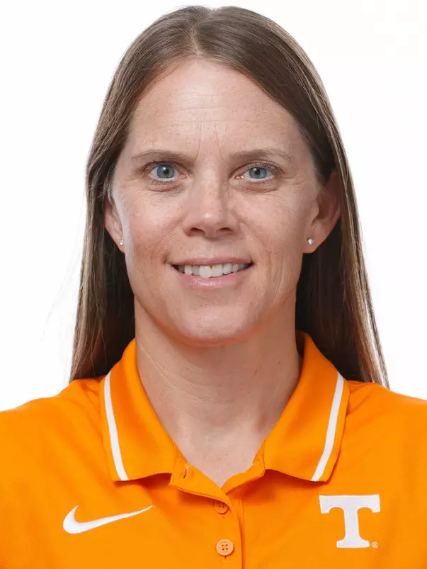 KNOXVILLE, TN - August 21, 2025 - Assistant Coach Amy Rudolph of the Tennessee Volunteers headshot taken in Knoxville, TN. Photo By Kate Luffman/Tennessee Athletics