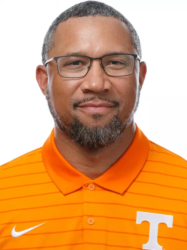 KNOXVILLE, TN - August 21, 2025 - Recruiting Coordinator/Assistant Coach Devin West of the Tennessee Volunteers headshot taken in Knoxville, TN. Photo By Kate Luffman/Tennessee Athletics