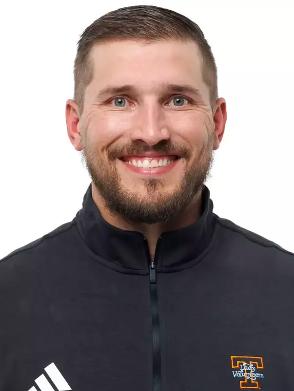 KNOXVILLE, TN - October 21, 2026 - Director of Women's Basketball Sports Performance Nolan Harvath of the Tennessee Lady Volunteers headshot taken in Knoxville, TN. Photo By Kate Luffman/Tennessee Athletics