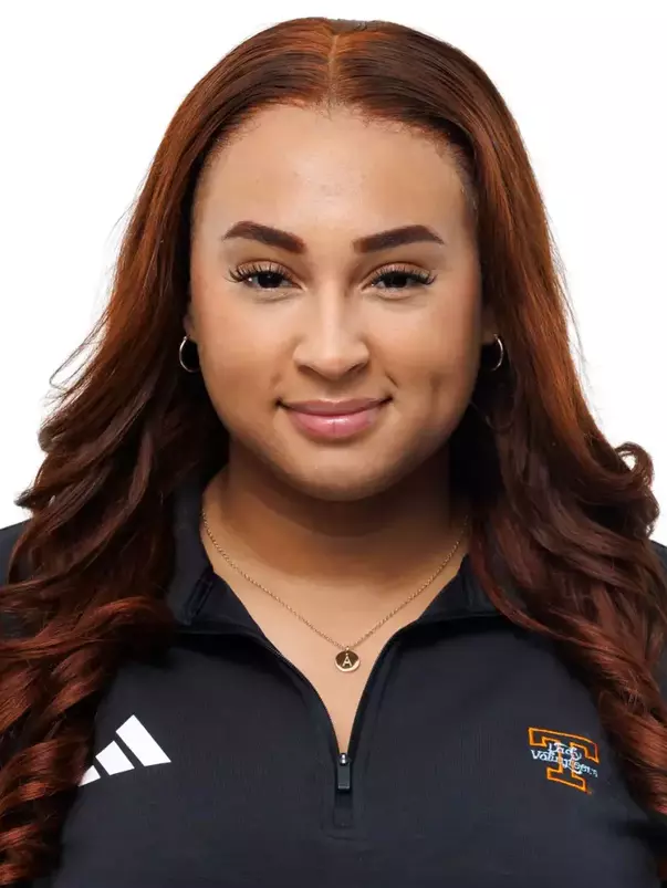 KNOXVILLE, TN - October 21, 2026 - Assistant Coach Angel Rizor of the Tennessee Lady Volunteers headshot taken in Knoxville, TN. Photo By Kate Luffman/Tennessee Athletics