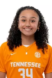 KNOXVILLE, TN - February 04, 2026 - Jayla Blue of the Lady Volunteers headshot taken in Knoxville, TN. Photo By Andrew Ferguson/Tennessee Athletics