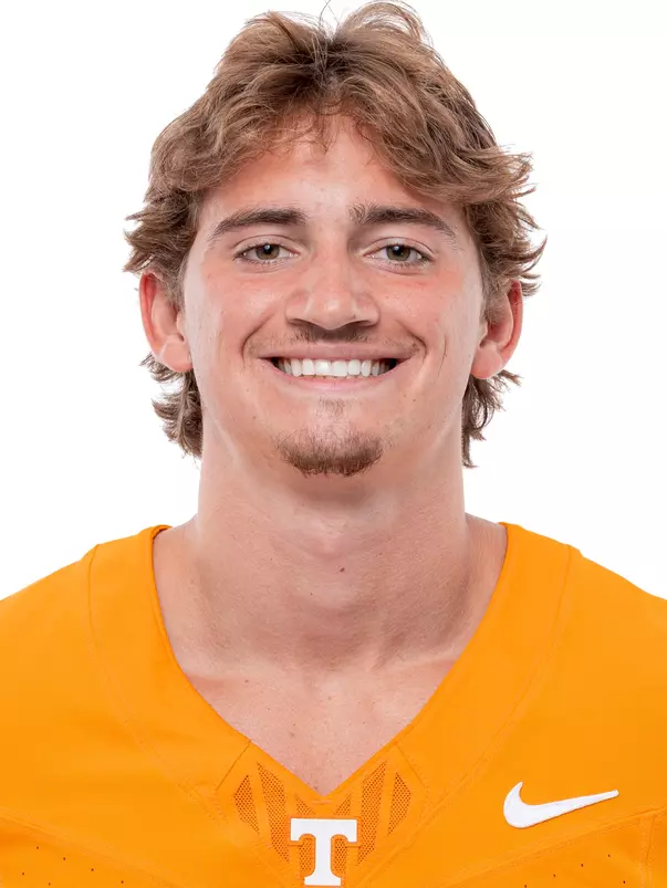 KNOXVILLE, TN - June 18, 2026 - Defensive back Jackson Mathews #43 of the Tennessee Volunteers headshot taken in Knoxville, TN. Photo By Andrew Ferguson/Tennessee Athletics