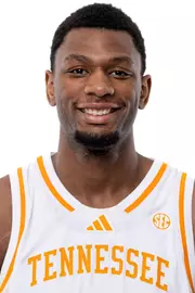 KNOXVILLE, TN - August 11, 2026 - Forward Jalen Washington #9 of the Tennessee Volunteers headshot taken in Knoxville, TN. Photo By Andrew Ferguson/Tennessee Athletics