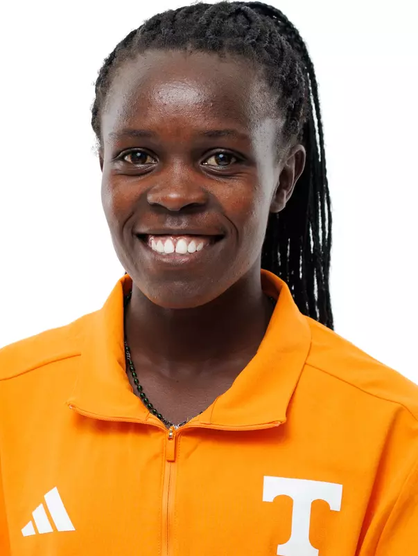 KNOXVILLE, TN - August 25, 2026 - Faith Chepchumba of the Tennessee Volunteers headshot taken in Knoxville, TN. Photo By Kate Luffman/Tennessee Athletics