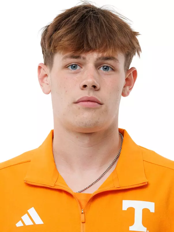 KNOXVILLE, TN - August 25, 2026 - Liam Conway of the Tennessee Volunteers headshot taken in Knoxville, TN. Photo By Kate Luffman/Tennessee Athletics