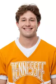 KNOXVILLE, TN - August 14, 2026 - Luke Leger of the Tennessee Volunteers headshot taken in Knoxville, TN. Photo By Andrew Ferguson/Tennessee Athletics