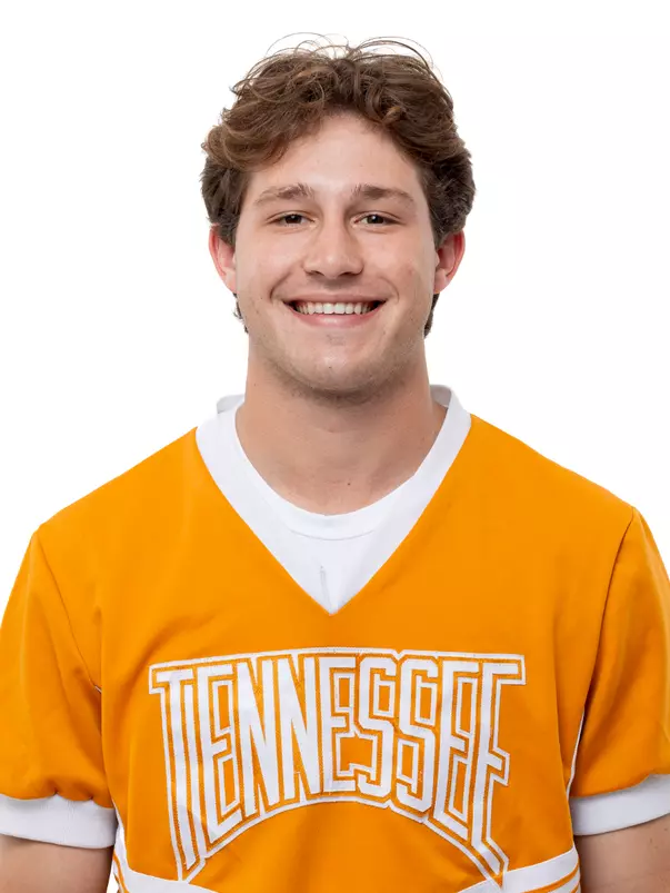 KNOXVILLE, TN - August 14, 2026 - Luke Leger of the Tennessee Volunteers headshot taken in Knoxville, TN. Photo By Andrew Ferguson/Tennessee Athletics