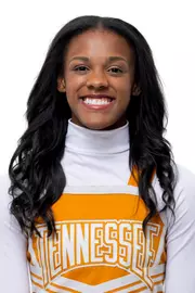KNOXVILLE, TN - August 14, 2026 - Trinity Perkins of the Tennessee Volunteers headshot taken in Knoxville, TN. Photo By Andrew Ferguson/Tennessee Athletics