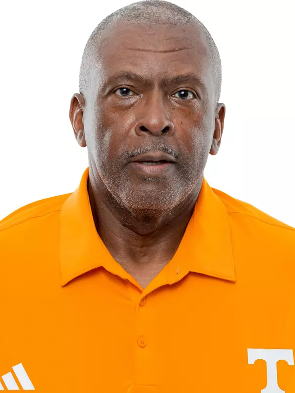 KNOXVILLE, TN - July 28, 2026 - Defensive Line Coach Rodney Garner of the Tennessee Volunteers headshot taken in Knoxville, TN. Photo By Andrew Ferguson/Tennessee Athletics
